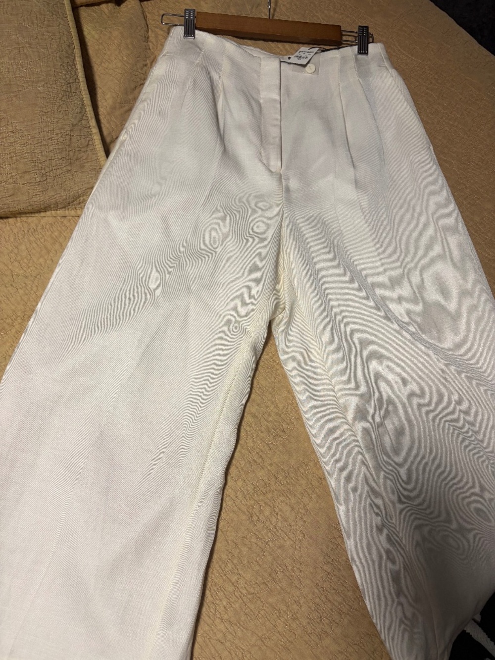 Express wide leg cropped dress pant